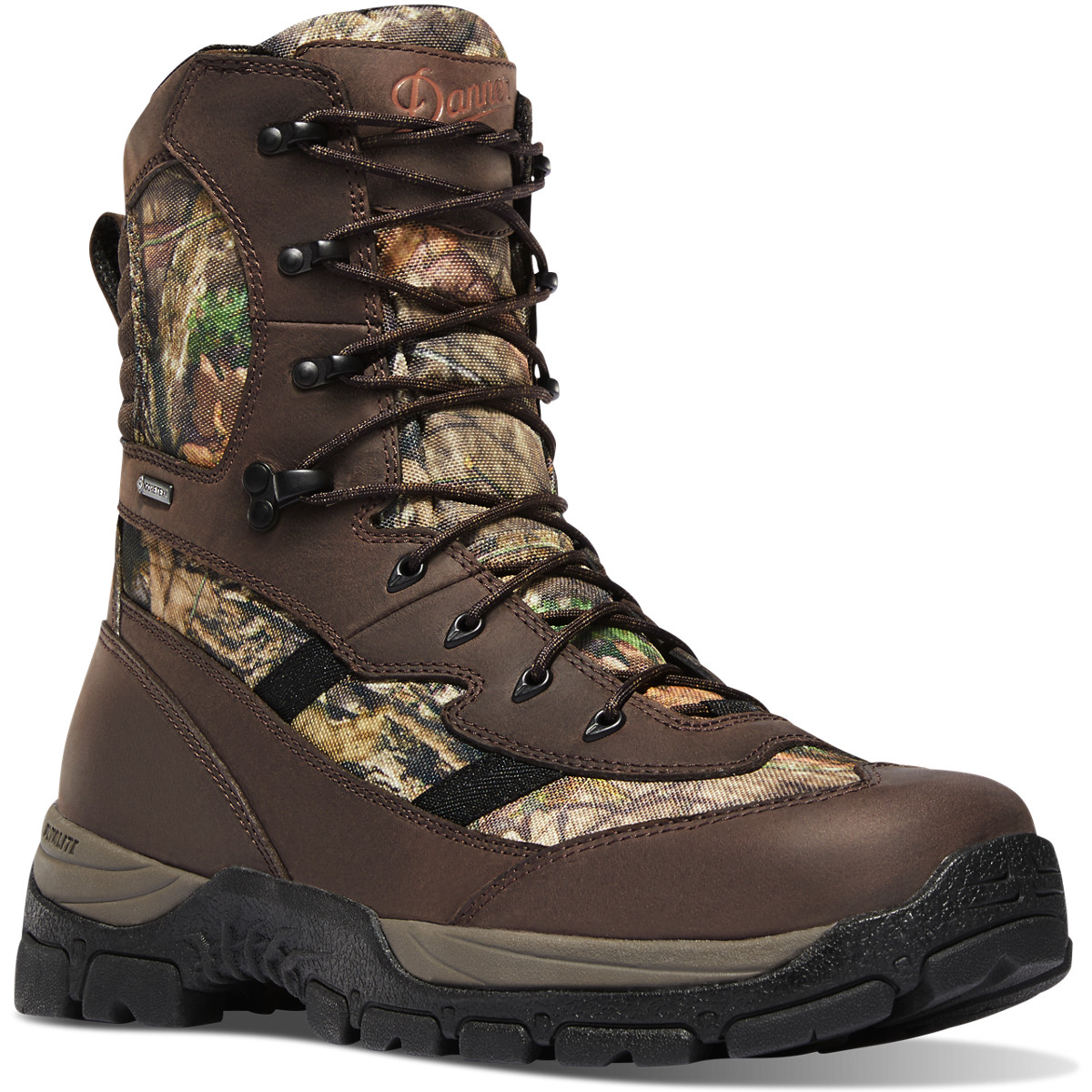 Botas De Caza Danner Hombre Mexico - Alsea Marrom Oscuro/Camuflados - JVCPG8315